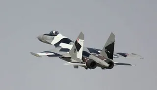 Модель самолета FreeWing Su-35 Flanker-E PNP (серый камуфляж) FJ30311P — фото 2