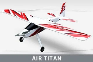 Самолет на пульте управления Techone Air Titan PNP (LED) TO-TITAN-LED-PNP