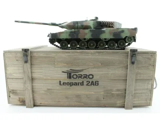 Танк пневмо Taigen 1/16 Leopard 2 A6 (Германия) САМО 2.4G RTR
