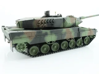 Радиоуправляемый танк пневмо Taigen 1/16 Leopard 2 A6 (Германия) САМО 2.4G RTR — фото 5