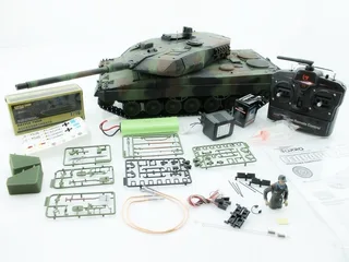 Радиоуправляемый танк Taigen 1/16 Leopard 2 A6 (Германия) (для ИК танкового боя) САМО 2.4G RTR — фото 11