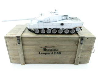 Танк на радиоуправлении Taigen 1/16 Leopard 2 A6 (Германия) (для ИК танкового боя) UN 2.4G RTR