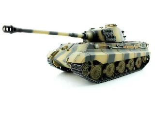 Torro King Tiger (башня Henschel) 1/16 2.4G, ИК-пушка, деревянный ящик — фото 3