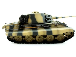 Torro King Tiger (башня Henschel) 1/16 2.4G, ИК-пушка, деревянный ящик — фото 6