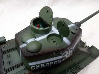 Набор для сборки ру танка Taigen 1/16 T34-85 (СССР) (для ИК танкового боя) KIT — фото 2