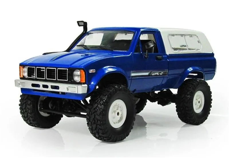 Радиоуправляемый внедорожник Military Truck Buggy Crawler (синий)
