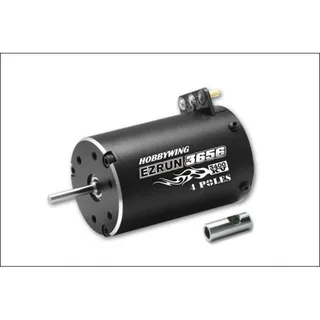 Бесколлекторный бессенсорный 4х полюсный мотор Ezrun 3400KV/3656 для Short Course и монстров масштаба 1:10