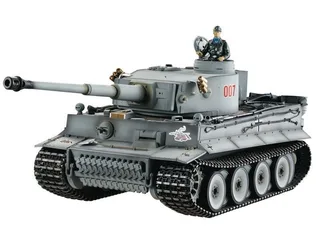P/У танк Taigen 1/16 Tiger 1 (ранняя версия) HC, башня на 360, подшипники в ред., откат ствола