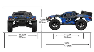 Радиоуправляемая машина Remo Hobby 10EX3 4WD RH10EX3 — фото 6