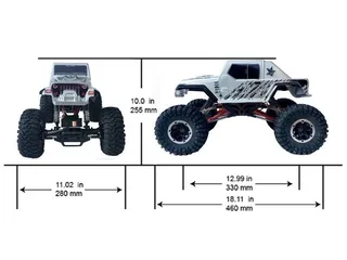 Радиоуправляемая модель Remo Hobby Jeeps (1072-SJ) 4WD 2.4G 1/10 RTR + Ni-Mh и З/У — фото 6