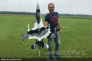 Радиоуправляемая Модель самолета FreeWing F-16 (Alaska Snow Camo) PNP FJ21124P — фото 15