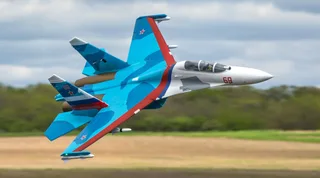 Радиоуправляемый самолет СУ-30 E-Flite Su-30 Twin 70mm EDF BNF Basic w/AS3X & SAFE Select EFL01050 — фото 21