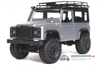 MN MODEL американский внедорожник Defender D90 (серебристый) 4WD 2.4G 1/12 RTR MN-99S