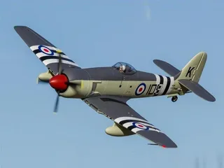 Самолет Top RC SEA FURY зеленый 1200мм PNP top072B