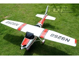 Самолет Top RC Cessna 182 500 class красная 1410мм 2.4G 4-ch LiPo RTF top056C