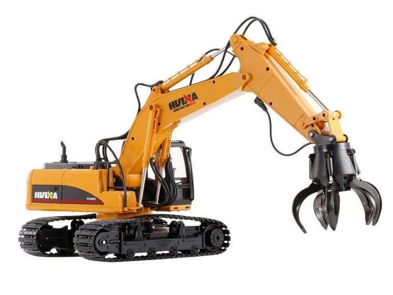 Радиоуправляемый экскаватор c шаровым захватом HUI NA TOYS 2.4G 16CH 1/14 RTR HN1571