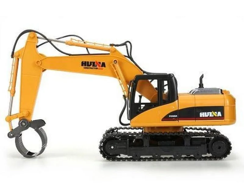 Радиоуправляемый экскаватор c погрузчиком бревен HUI NA TOYS 2.4G 16CH 1/14 RTR HN1570