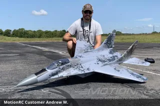 Радиоуправляемая модель самолета FreeWing MiG-29 Fulcrum PNP (80мм*2) FJ31611P — фото 10