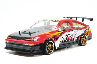 Радиоуправляемый машина для дрифта HSP Flying Fish 1 - 1:10 4WD - 94123-12318 Toyota Trueno AE86 Хачироку — фото 2