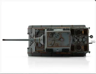 Радиоуправляемый танк Torro Jagdtiger, башня Henschel 1/16 дым (для ИК боя) V3.0 2.4G RTR TR11511-GY-3.0 — фото 5