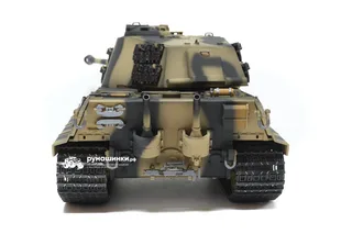 Радиоуправляемый танк инфракрасный Torro King Tiger 1/16 дым (для ИК боя) V3.0 2.4G RTR TR11510-CA-3.0 — фото 8