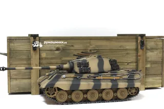 Радиоуправляемый танк Torro King Tiger 1/16, откат ствола (для ИК боя) V3.0 2.4G RTR TR11410-CA-3.0 — фото 13