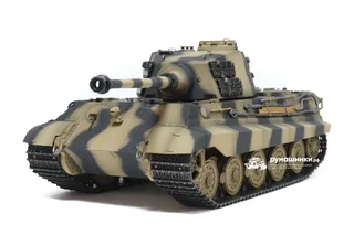 Радиоуправляемый танк Torro King Tiger 1/16, откат ствола (для ИК боя) V3.0 2.4G RTR TR11410-CA-3.0 — фото 2