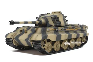 Радиоуправляемый танк Torro King Tiger 1/16, откат ствола (для ИК боя) V3.0 2.4G RTR TR11410-CA-3.0 — фото 3