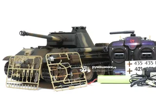 Радиоуправляемый танк Taigen 1/16 Panther type G (Германия) откат ствола (для ИК боя) V3 2.4G RTR TGIF3879G-B1 3.0 — фото 26