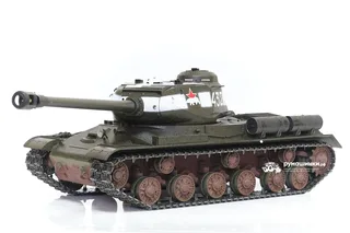 Радиоуправляемый танк Taigen 1/16 ИС-2 модель 1944, СССР, зеленый, (для ИК танкового боя) V3 2.4G TG3928-1G-IR3.0 — фото 10