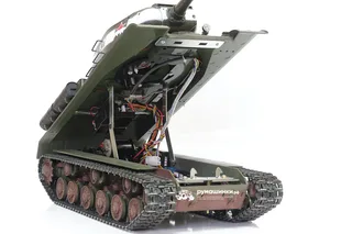 Радиоуправляемый танк Taigen 1/16 ИС-2 модель 1944, СССР, зеленый, (для ИК танкового боя) V3 2.4G TG3928-1G-IR3.0 — фото 14