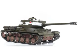 Радиоуправляемый танк Taigen 1/16 ИС-2 модель 1944, СССР, зеленый, (для ИК танкового боя) V3 2.4G TG3928-1G-IR3.0 — фото 2
