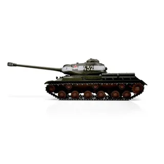 Радиоуправляемый танк Taigen 1/16 ИС-2 модель 1944, СССР, зеленый, (для ИК танкового боя) V3 2.4G TG3928-1G-IR3.0 — фото 26