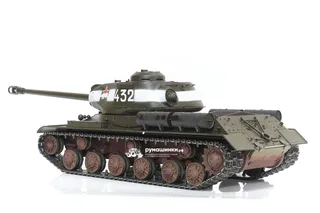 Радиоуправляемый танк Taigen 1/16 ИС-2 модель 1944, СССР, зеленый, (для ИК танкового боя) V3 2.4G TG3928-1G-IR3.0 — фото 8