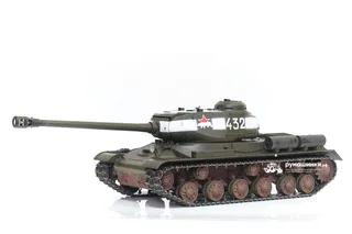 Радиоуправляемый танк Taigen 1/16 ИС-2 модель 1944, СССР, зеленый, (для ИК танкового боя) V3 2.4G TG3928-1G-IR3.0 — фото 9