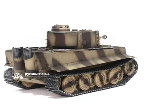 Радиоуправляемый танк Taigen 1/16 Tiger 1 (Германия, поздняя версия) дым (для ИК боя) V3 2.4G RTR TGIS3818-D1-3.0 — фото 10