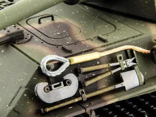Р/У танк Taigen 1/16 Panther type F (Германия) откат ствола (для ИК боя) V3 2.4G RTR TGIF3879F-B1 3.0 — фото 12
