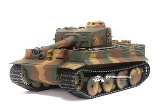 Радиоуправляемый танк Taigen 1/16 Tiger 1 (Германия, средняя версия) (для ИК боя) V3 2.4G RTR TG3818-E-IR3.0 — фото 2