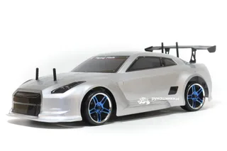 Для дрифта HSP Flying Fish 1 - 1:10 4WD - 94123/GTR 04 Nissan GTR Серебристый