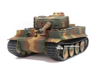 Радиоуправляемый пневматический танк Taigen 1/16 Tiger 1 (Германия, средняя версия) V3 2.4G RTR TG3818-E3.0 — фото 3