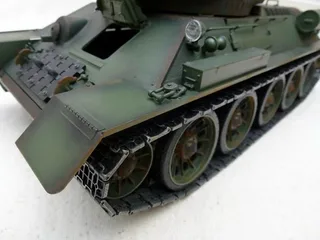 Радиоуправляемый танк советский для боев Taigen 1/16 (СССР) дым (для ИК боя) V3 2.4G RTR TGIS3909-B1 3.0 — фото 8