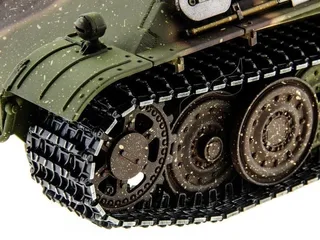 Радиоуправляемый танк пневматический Taigen 1/16 Panther type F (Германия) HC версия, башня на 360, подшипники в ред., V3 2.4G RTR TG3879-1FHC3.0 — фото 11
