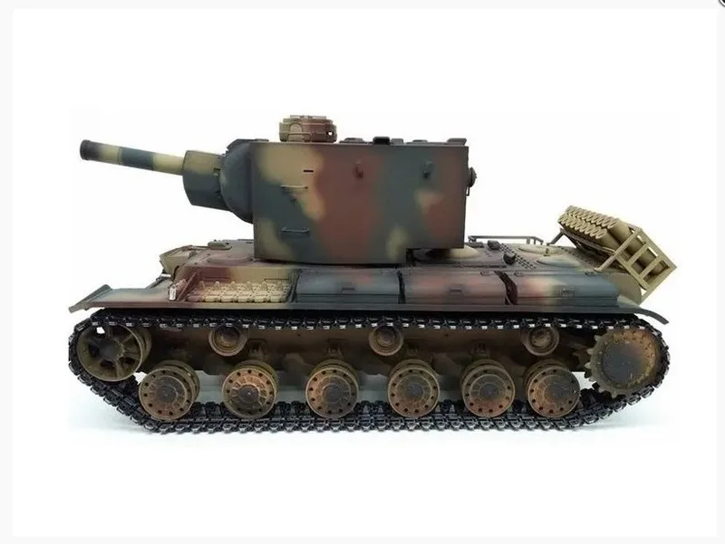 Радиоуправляемый танк Torro KV-2 1/16 зеленый, ИК-пушка (для ИК боя) V3.0 2.4G RTR TR1212438786-3.0