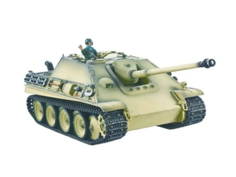 Радиоуправляемая модель САУ Taigen 1/16 Jagdpanther (Германия) (для ИК боя) V3 2.4G RTR окрас пустыня TG3869C-B-D-IR3.0