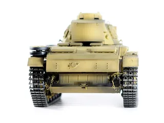 Радиоуправляемый танк Taigen 1/16 Panzerkampfwagen III (Германия) дым, свет V3 2.4G RTR пустыня TG3848-BD3.0 — фото 13