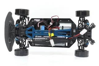 Радиоуправляемая машина для дрифта HSP Flying Fish 1 - 1:10 4WD Кузов Nissan 350Z 94123/12312 — фото 17