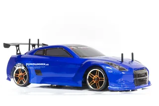 Радиоуправляемая машина для дрифта HSP Flying Fish 1 - 1:10 4WD кузов Nissan R35 GTR 94123/GTR BL — фото 7