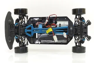Радиоуправляемая модель для дрифта HSP Flying Fish 1 - 1:10 4WD Кузов Porsche 911 — фото 14