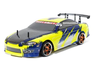 Радиоуправляемая модель для дрифта HSP Flying Fish 1 - 1:10 4WD кузов Toyota Soarer 94123/12305 — фото 11