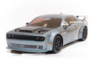 Для дрифта HSP HNR Dodge SRT (колеса шоссейные+дрифт LED фары 1:10 4WD)